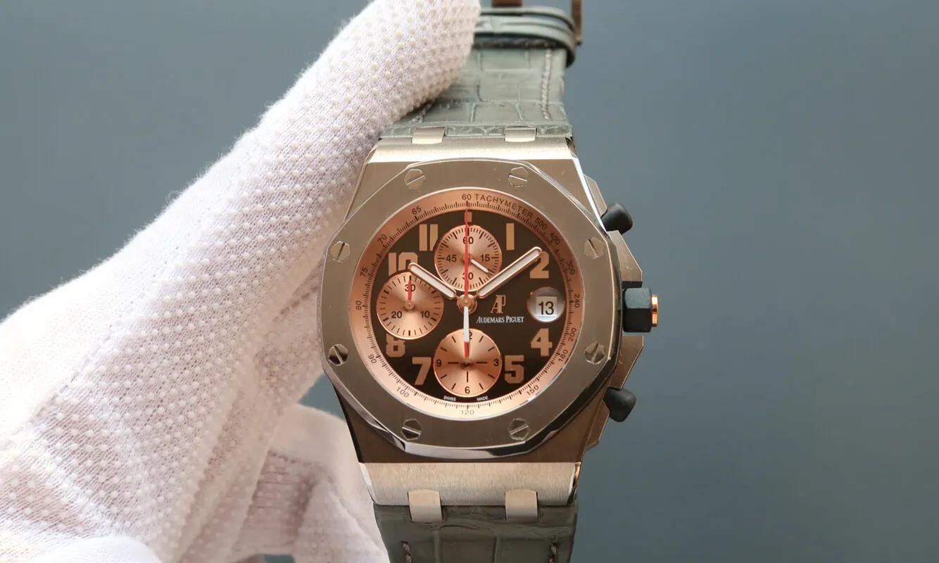 Audemars Piguet Royal Oak Offshore 26179IR.OO.A005CR.01 JF Factory 1:1 Best Edition Replica Watch V2 Leather Strap